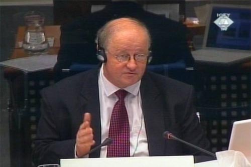 Andras Riedlmayer, witness at the Slobodan Milosevic trial
