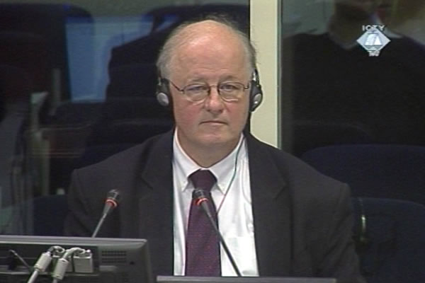 Andras Riedlmayer, witness at the Vojislav Seselj trial
