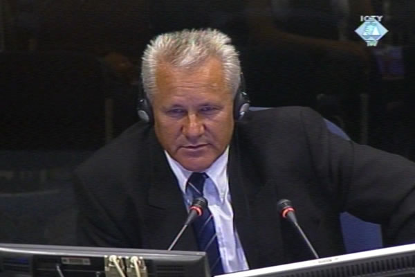 Asim Alic, witness at the Vojislav Seselj trial