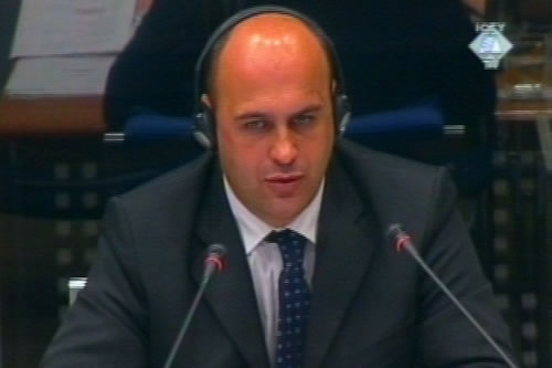 Azim Medanovic, witness in the Krajisnik trial