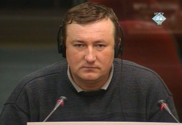 Berislav Marjanovic, witness at the Hadzihasanovic and Kubura trial