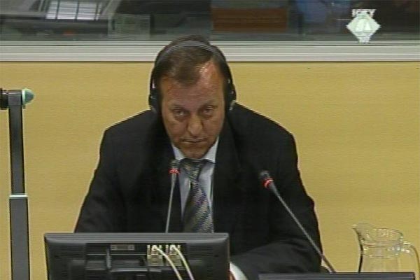 Bislim Zyrapi, witness in the Haradinaj, Balaj and Brahimaj trial