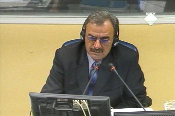 Blagoja Markovski, defense witness for Johan Tarculovski