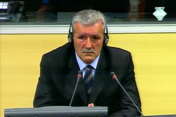 Bozo Krajina, witness at the Ante Gotovina, Ivan Cermak and Mladen Markac trial