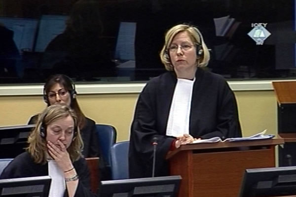 Christine Dhal, prosecutor in the Oric trial