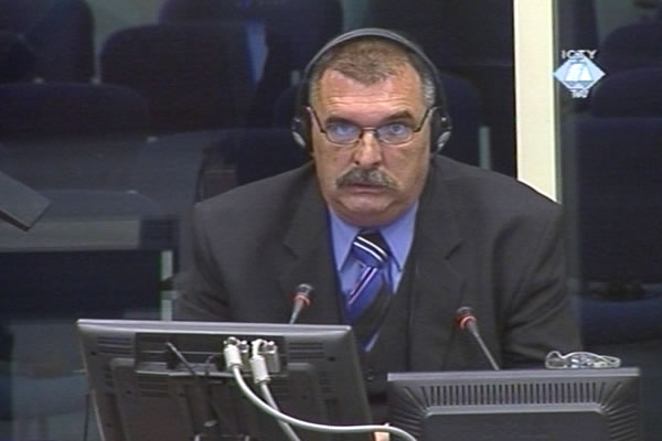 Damir Simic, witness in the Gotovina trial