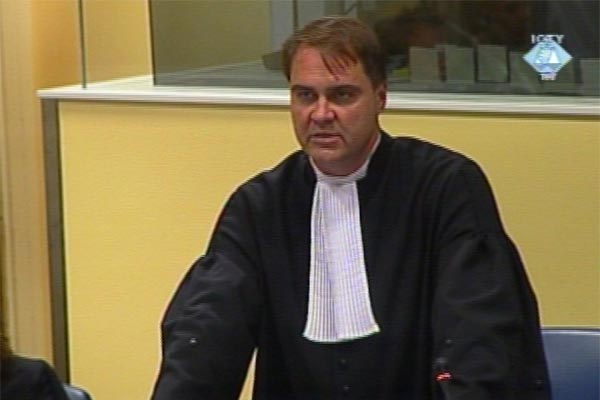 Daril Mundis, prosecutor in the Tribunal