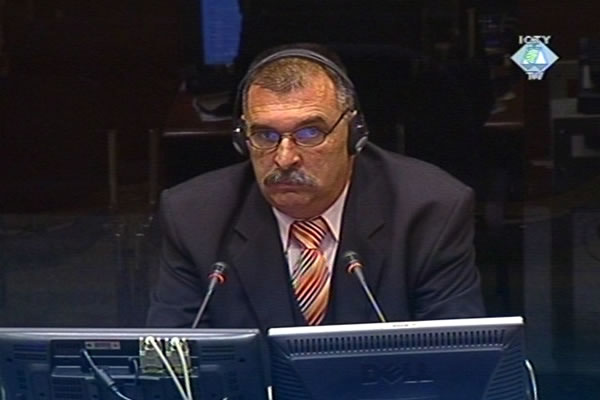 Damir Simic, witness in the Gotovina trial