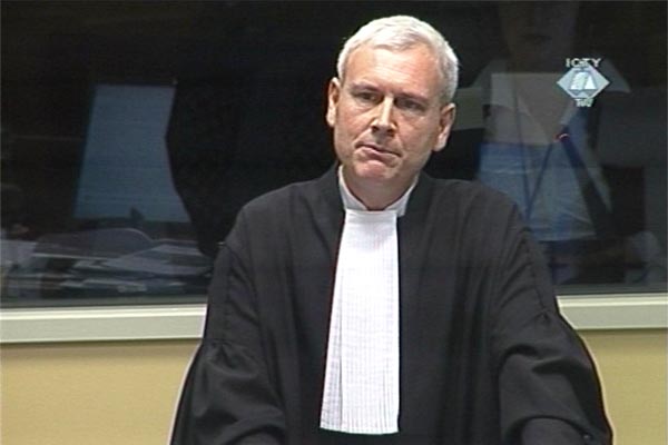 David Re, prosecutor in the trial of the three former KLA commanders