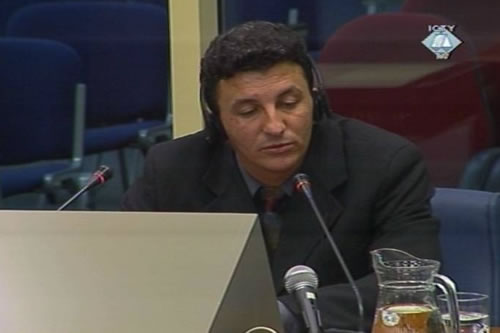 Dervis Suljic, defense witness for Hadzihasanovic