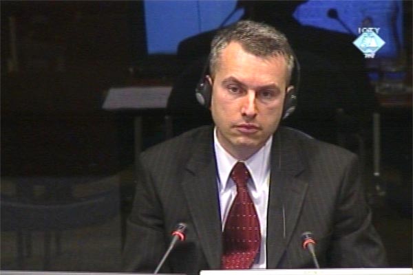 Dragan Paunovic, defense witness for Sreten Lukic