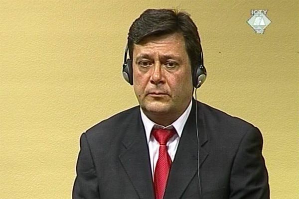 Dragan Zelenovic during the sentencing