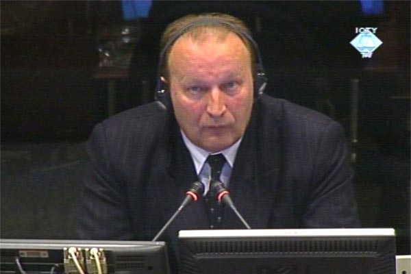 Dragan Zivanovic, defense witness for Vladimira Lazarevic