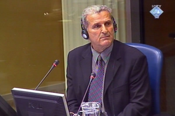 Drago Borovcanin, witness at the Mico Stanisic and Stojan Zupljanin trial