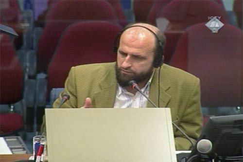 Dzemail Ibramovic, witness in the Kubura trial