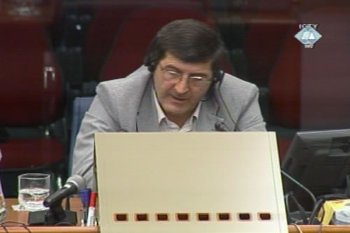 Erdin Arnautovic, witness in the Halilovic case