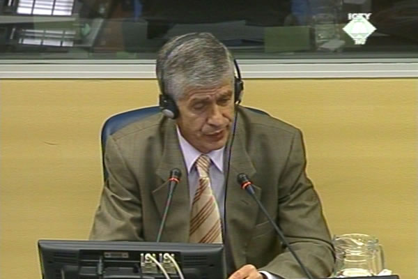 Ferid Buljubasic, witness in the Delic trial