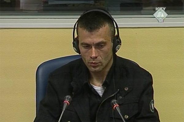 Goran Vlahovic, witness in the Haradinaj, Balaj and Brahimaj trial