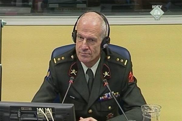 Harry Konings, witness in the Dragomir Milosevic trial