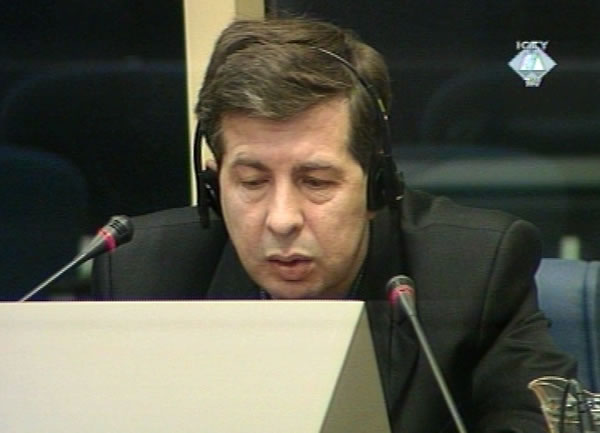 Ivica Kegelj, witness at the Hadzihasanovic and Kubura trial