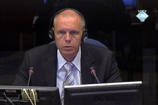 Jan Elleby, witness at the Gotovina, Cermak and Markac trial