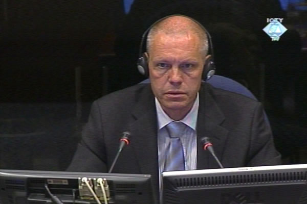 Jan Elleby, witness at the Gotovina, Cermak and Markac trial