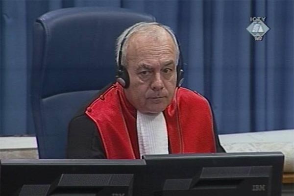 Jean-Claude Antonetti, judge at the Tribunal