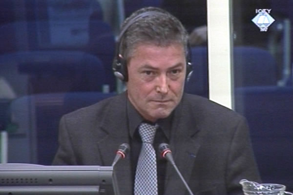 Jean-Rene Ruez, witness at the Zdravko Tolimir trial