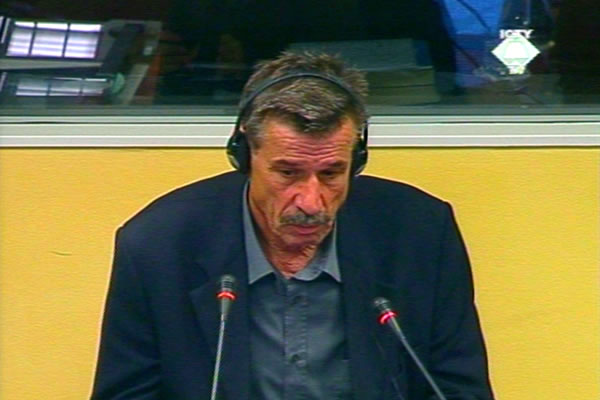 Jovan Dopudj, witness at the Gotovina, Cermak and Markac trial