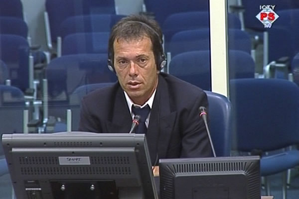 Jozo Bilobrk, witness at the Gotovina, Cermak and Markac trial