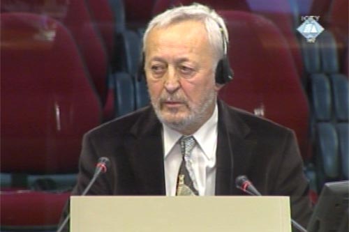 Juraj Njavro, witness in the trial of the 'Vukovar three'
