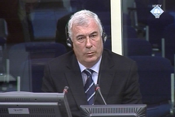 Jure Radic, witness at the Ante Gotovina, Ivan Cermak and Mladen Markac trial