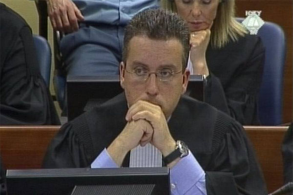 Luka Misetic, defense attorney for Ante Gotovina