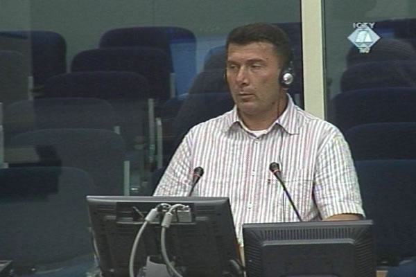 Marinko Jevdjevic, defence witness of Ljubisa Beara and Radivoj Miletic