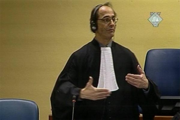 Michael Karnavas, defense attorney for Jadranko Prlic