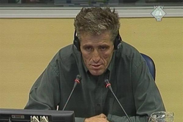 Mijat Stojanovic, witness in the Haradinaj, Balaj and Brahimaj trial