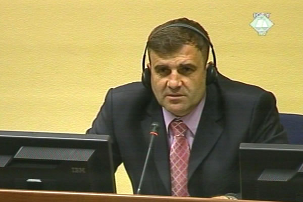 Milan Lukic in the courtroom