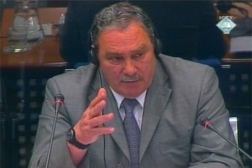 Milan Trbojevic, witness in the Krajisnik trial