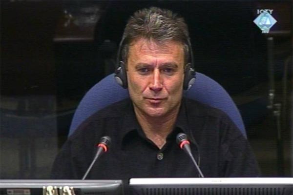 Milojica Vlahovic, witness in the Haradinaj, Balaj and Brahimaj trial