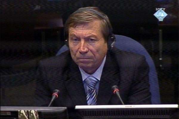 Milomir Bogosavljevic, defense witness for Sreten Lukic