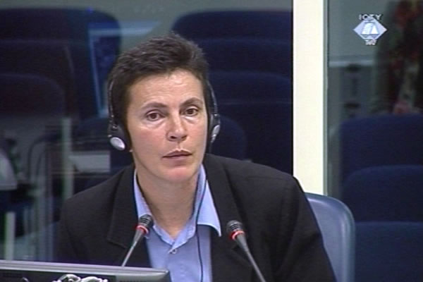 Mira Grubor, witness in the Gotovina, Cermak and Markac trial