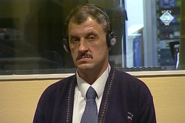 Miroslav Bralo listening to the Appeals judgment