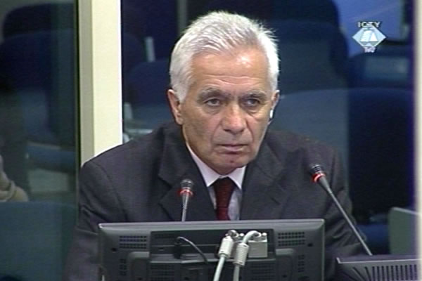 Momcilo Krajisnik, defence witness of Vujadin Popovic