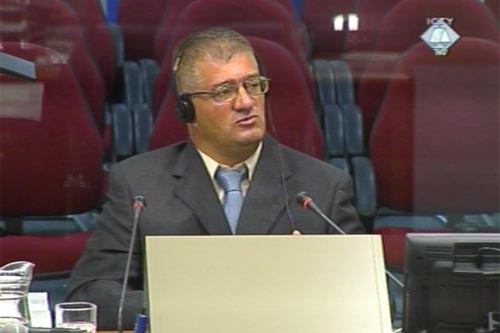 Nesib Buric, defense witness for Naser Oric