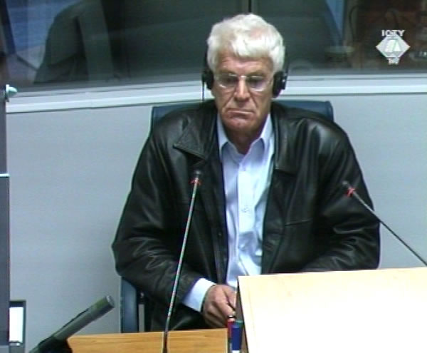 Nijaz Dubicic, witness at the Momcilo Krajisnik trial