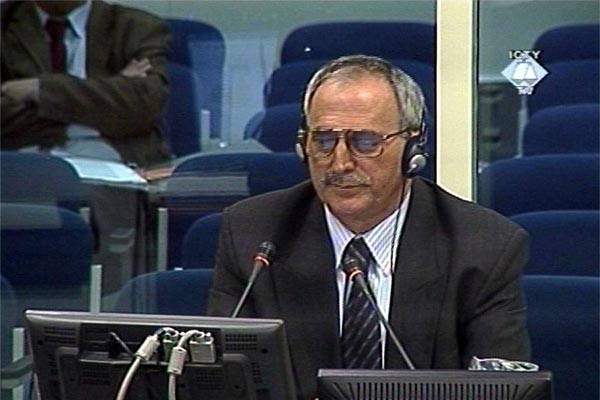 Petar Dujkovic, defense witness for Sreten Lukic