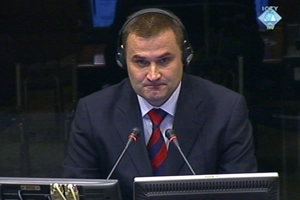 Radmilo Jasak, defence witness of Milivoj Petkovic