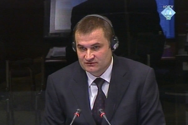 Radmilo Jasak, defence witness of Milivoj Petkovic