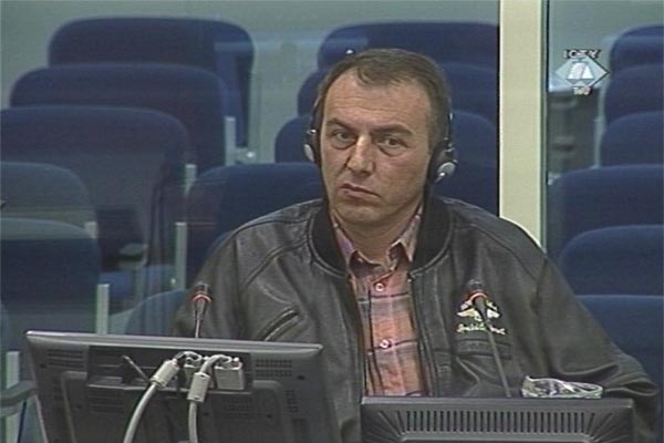 Radojica Nikcevic, defense witness for Sreten Lukic