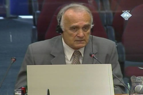 Radoslav Svicevic, witness in the Strugar case